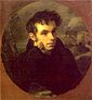 Портрет Василия Жуковского работы Ореста Кипренского (1815; Третьяковская галерея)